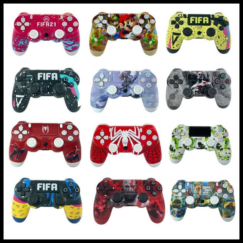 

NEW PS4 Wireless Bluetooth Controller 33 color Vibration Joystick Gamepad Game Controller for Play Station With box EU US package 2021