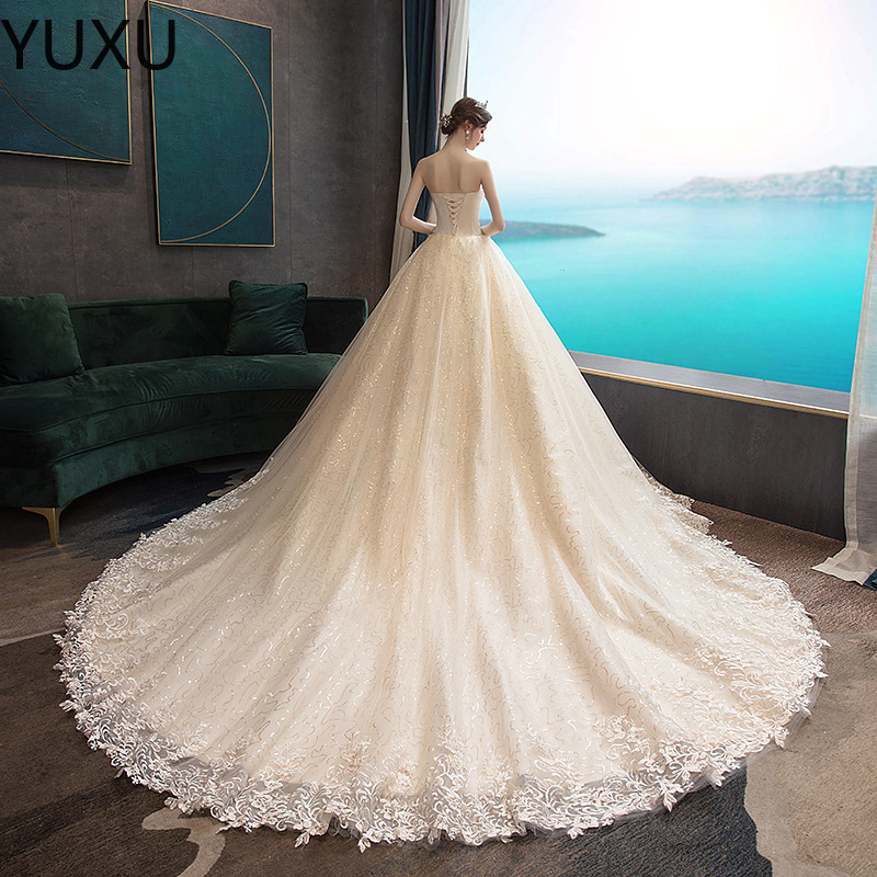 2022 Vintage Pays Robes De Mariée En Satin Avec Des Fleurs 3D Dos Nu Arc Boho Plage Une Ligne Dos Nu Hors Épaule Robe De Mariée Robes De Mariée