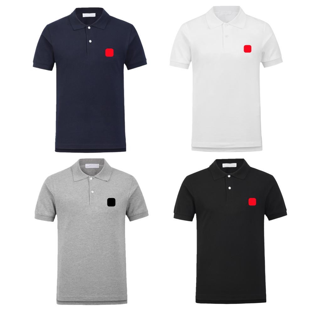 

Top Quality Play Men's Polos Classic Commes T-Shirts Red Heart Short Sleeved Des Summer Garcons Cotton Embroidery Luxury T Shirt New Designer Polo Shirt High Street, White
