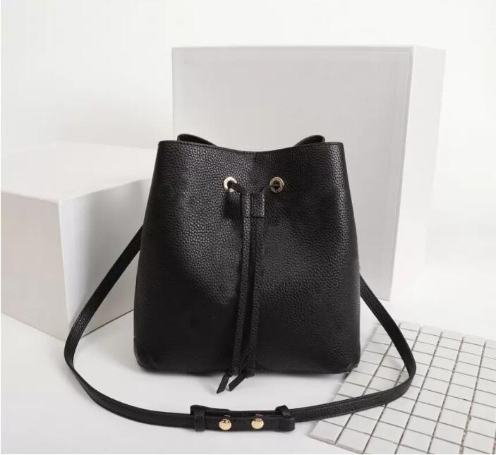 

Purse designer bag NEONOE Bucket Handbag flower Women Tote Brand Letter Crossbody, As pic