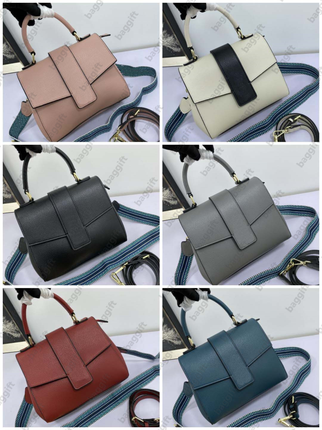 

Designers Madam Casual Totes Women Shoulder Crossbody Bag Leather Handbag LOULOU Flip Ladies Hobo SORBONNE Wallet Luxurys Socialite Plain Purse 66135 with dustbag, Red