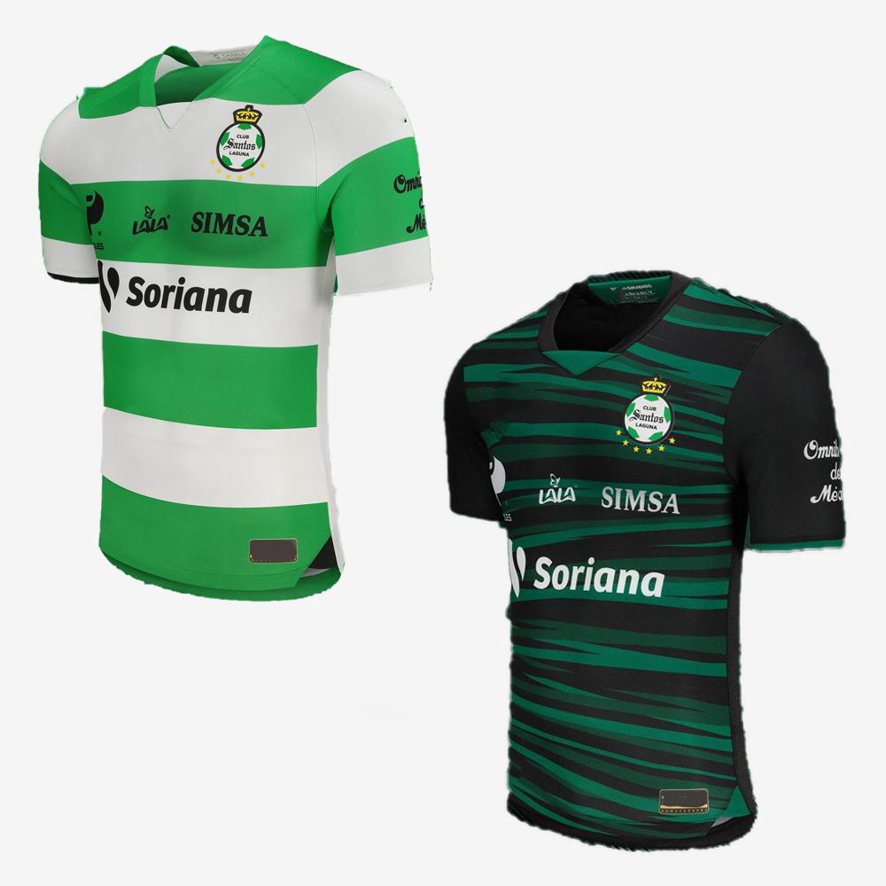 

2022 2023 Club Santos Laguna Soccer Jerseys 22 23 Home green white Mexican Shirt Away dark Maillots de foot football uniform Sale LIGA MX mexico S-2XL top quality, Grey