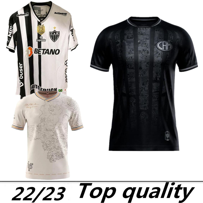 

Atlético 2022 Atletico Mineiro third Soccer Jerseys half kit 1196 retro Manto da Massa 113 special edition 23 22 Fred DIEGO COSTA Moura away Robinho Valdivia Shirt