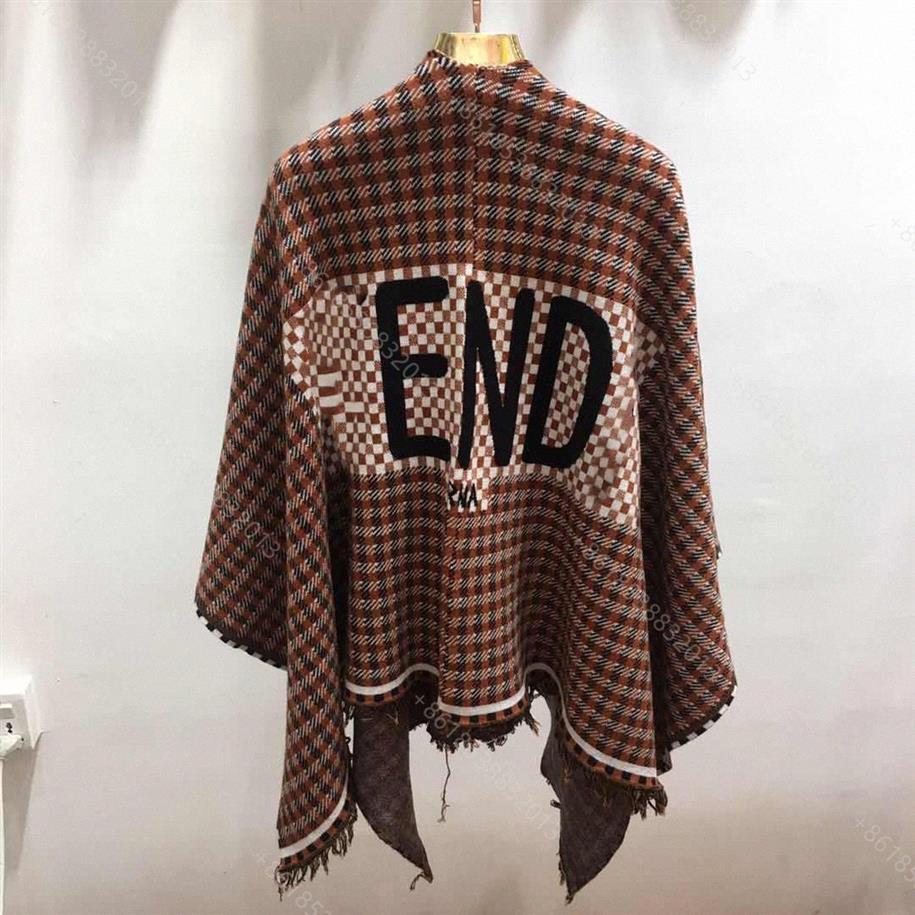 

Fashion Designer Ffen Cape Dress Wool Sweater Hoodie for Women Casual Womens Brand Sweaters Coats Striped Knit Capes Long Sleeve E255n, Supplementary price difference