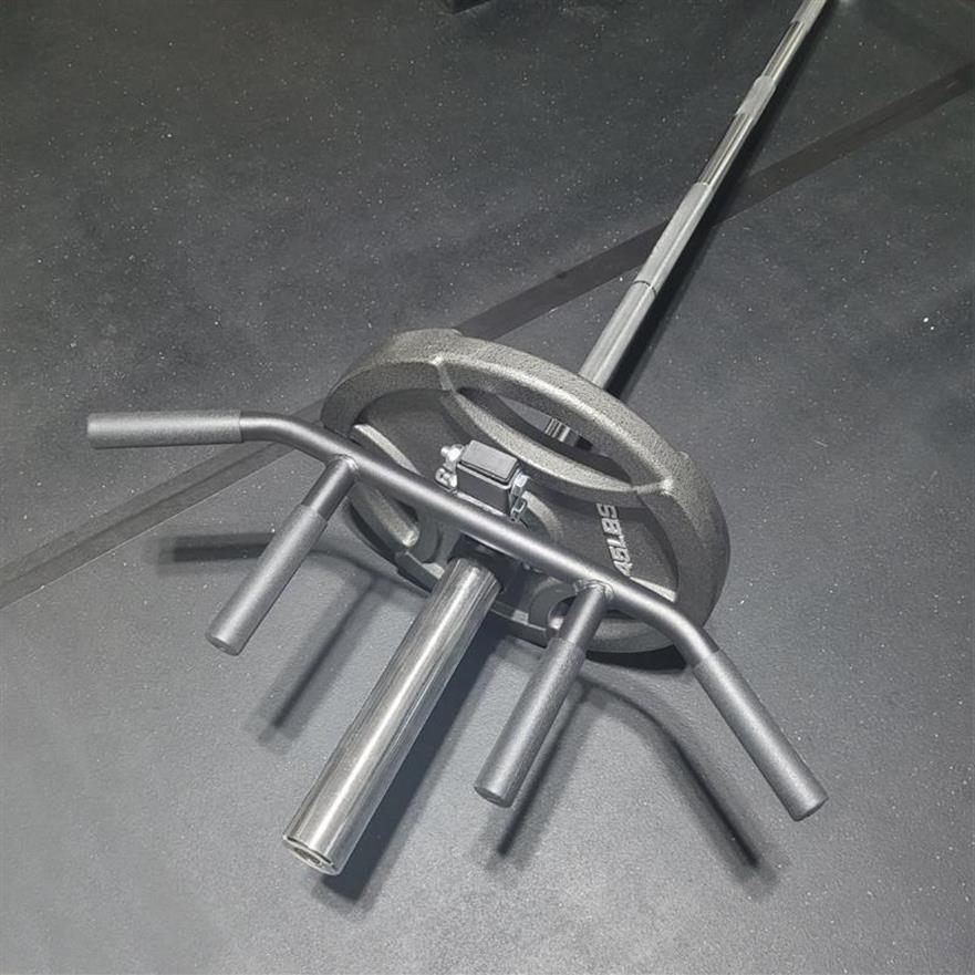 

Accessories Fitness Multi Grip Barbell T-bar Row Landmines Handle For Gym Home Back Core Strength Training Deadlift Squat Workout 2361