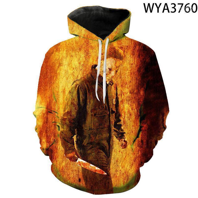 

Men's Hoodies & Sweatshirts 2022 Michael Myers 3D Printed Men Women Children Casual Long Sleeve Pullover Boy Girl Kids Streetwear Tops Mont2, Wya3746.