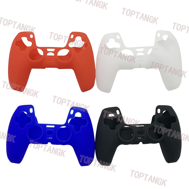 

For PS5 Playstation 5 Soft Silicone Case Cover Solid color Controller Grip Cover Antislip