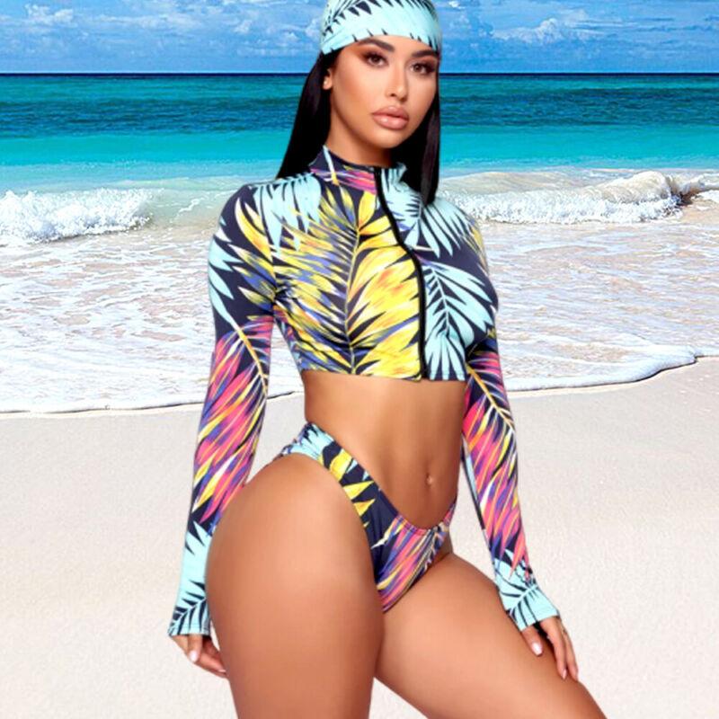 

Women' Swimwear 2022 Sexy Bikinis Women Bikini Push-up Tops Triangle Bra Set Swimsuit Beach Bathing, As photo shows