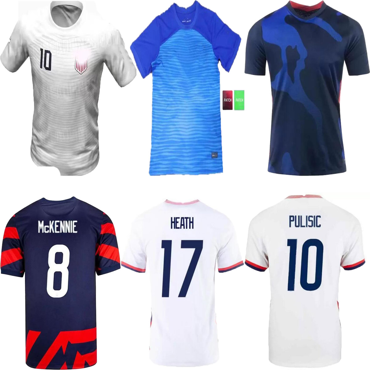 

2021 2022 2023 Custom PULISIC WEAH MCKENNIE Home Away Soccer Jerseys 21 22 REYNA MUSAH usAS MORGAN LLOYD America Football Shirt United States LLETGET MEN SETS KITS