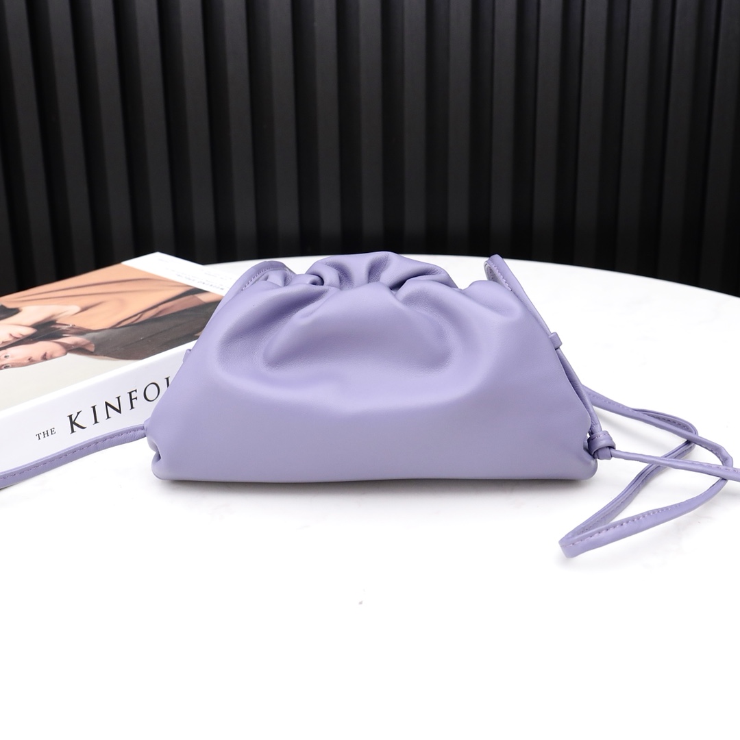 

7 star top quality italy cowhide fashion evening bags genuine leather hand made crochet small wallets lady luxury designer crossbody bag, Lavender