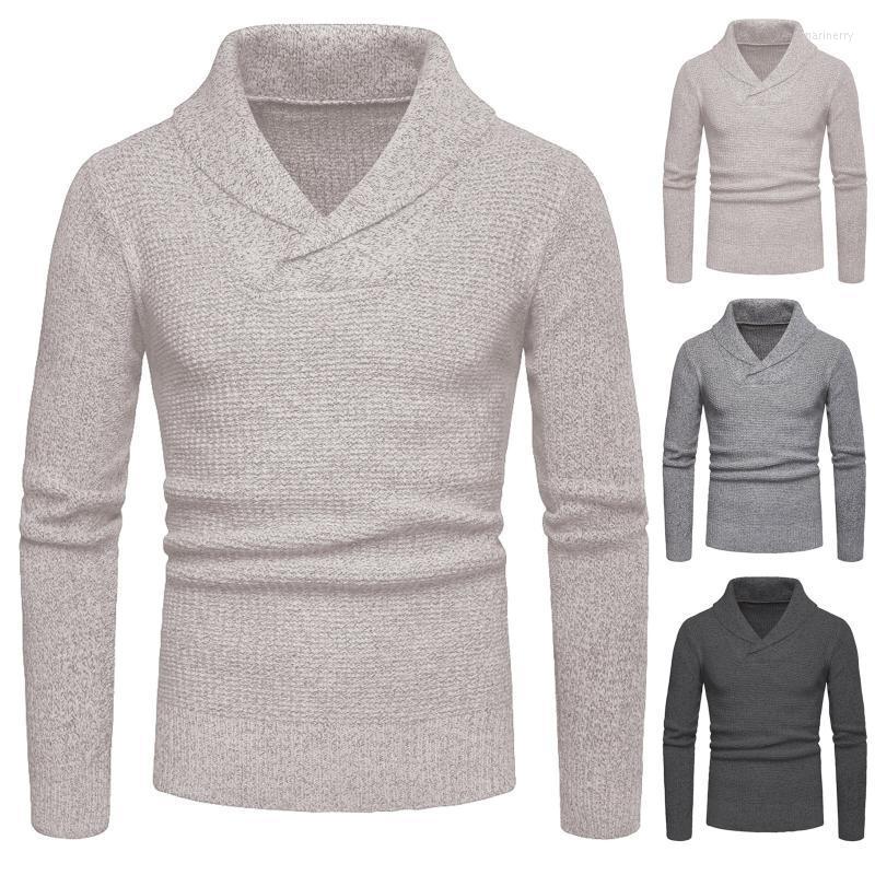 

Men's Sweaters Cape Coat House Coats Female With Pockets Snap Front Men's V-Neck Sweater Knitted Pullover Solid Little FuzzyMen's Mari22, Grey