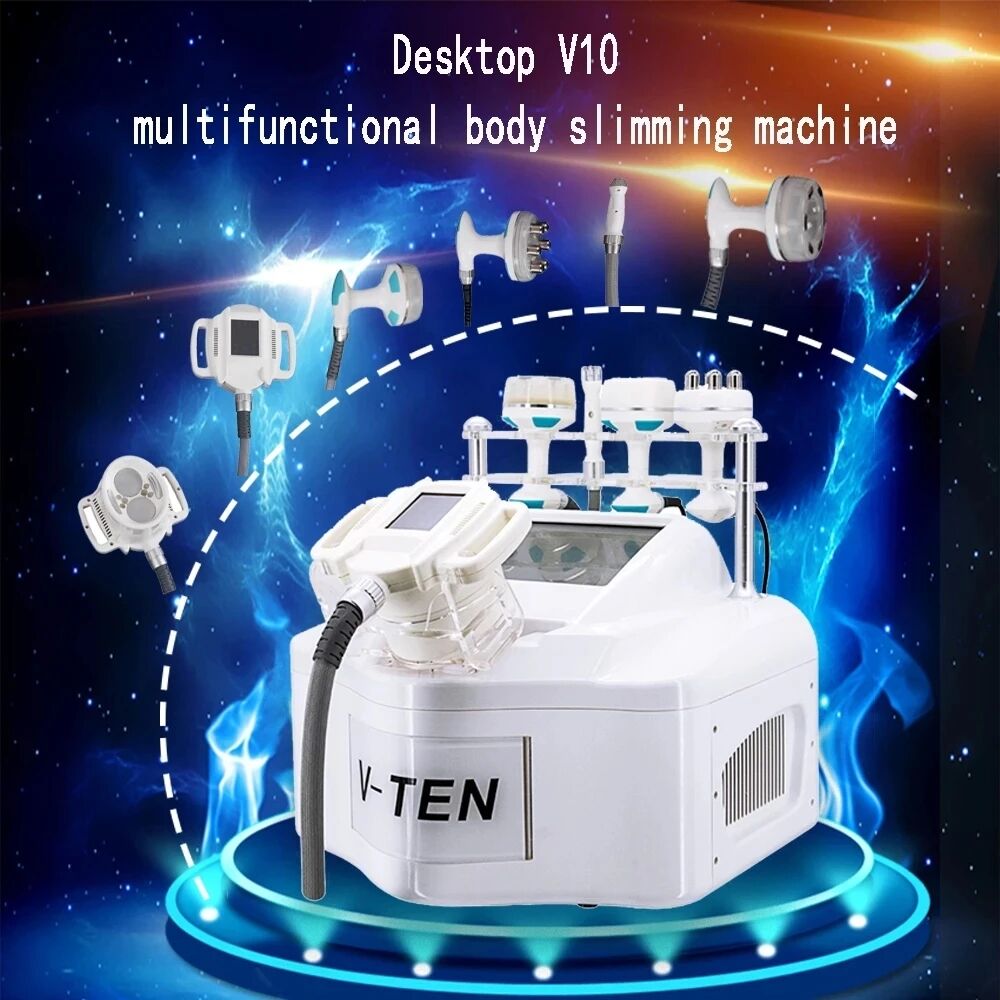 Vela Body Shape Machine Other Beauty Equipment 80K Cavitation Vacuum Massager System Infrared Light For Lymphatic Drainage Radio Frequency Device Sk