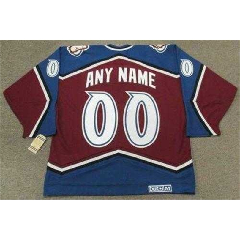 

Men Women Youth 1990s CCM Vintage Customized Hockey Jersey All Stitched Top-quality Any Name Any Number Goalie Cut, Xl