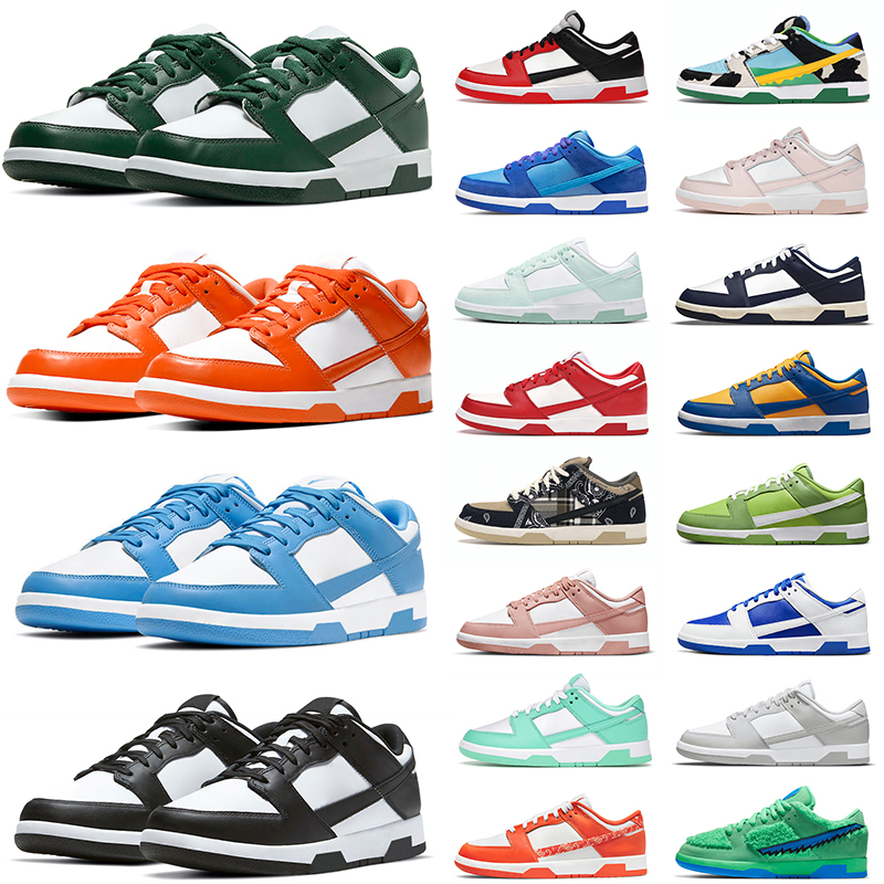 

Panda Designer Running Shoes Men Women University Blue Red Syracuse Grey Fog Paisley Easter White Mint Mens Trainers Outdoor Sports GAI Sneakers