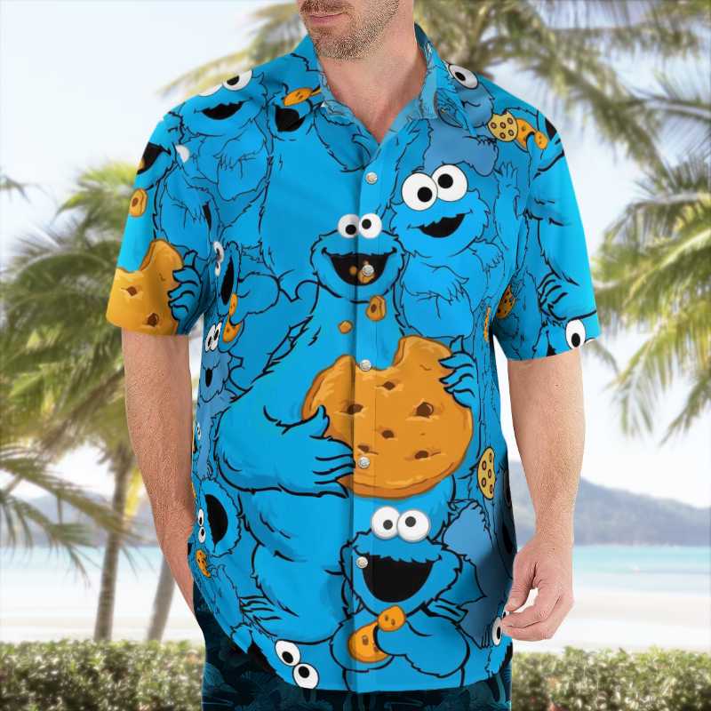 

Men's Casual Shirts Harajuku 3D Print Cartoon Anime Shirt Hawaii Men Summer Short Sleeve 2022 Oversize Chemise Homme-89Men's, 10