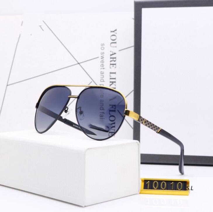

Classic Round Sunglasses Brand Design UV400 Eyewear Metal Gold Frame Sun Glasses Men Women Mirror 0371 Polaroid glass Lens