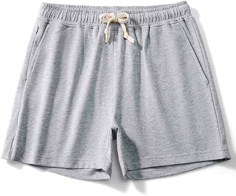 

Running Shorts Mens Sweat Workout 5 Inch Inseam Casual Athletic Jogger Short For MenRunning, Navy