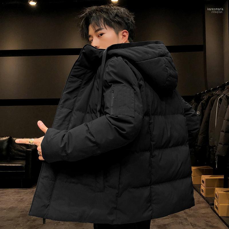 

Men's Down & Parkas Cotton 2022 Winter Trend Brand Short Clothing Korean Version Of The Workwear Jacket Kare22, Khaki