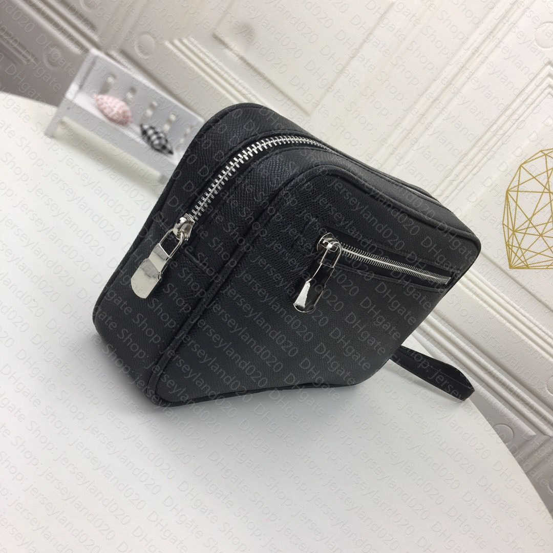 

Bags N41663 POCHETTE KASAI Designer Mens Clutch Wristlet N41664 Portefeuille Zippy XL Pocket Organizer Passport Cover Business Coi, Black taiga leather
