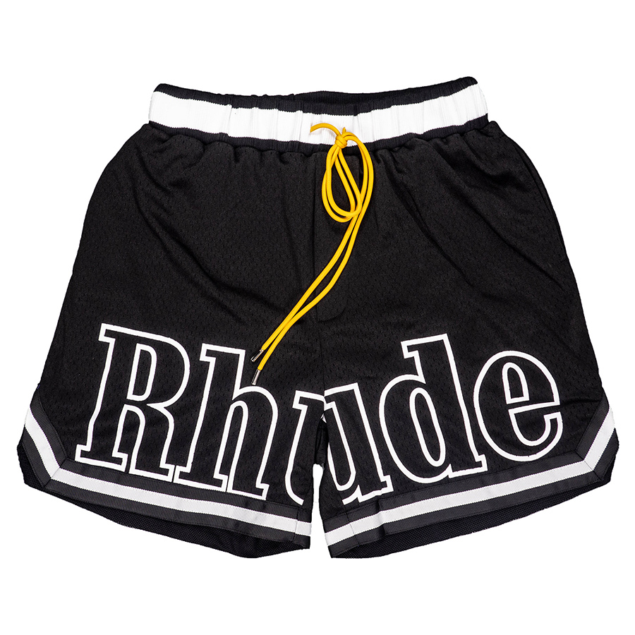 

Black Shorts Jogger Men Women High Quality Summer Elastic Waist Basketball Casual Short Middle Pants