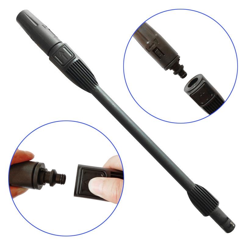 

Water Gun & Snow Foam Lance Pressure Washer Spray Nozzle Jet Ajustable For Karcher WasherWater