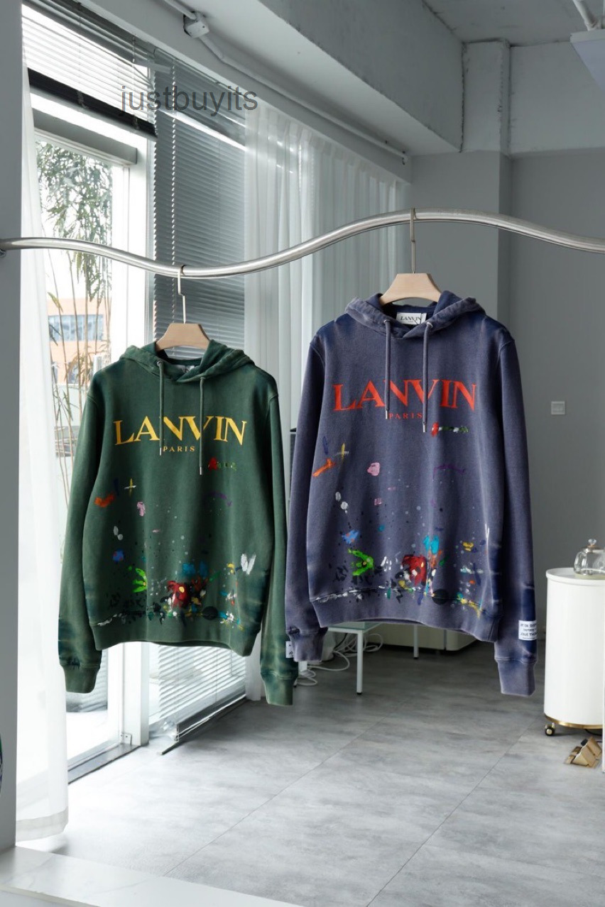 

Hoodies Dept designer hoodie men sweatershirts Galleres sweaters Lanvin x Dept QJ65 S15Z, Purple