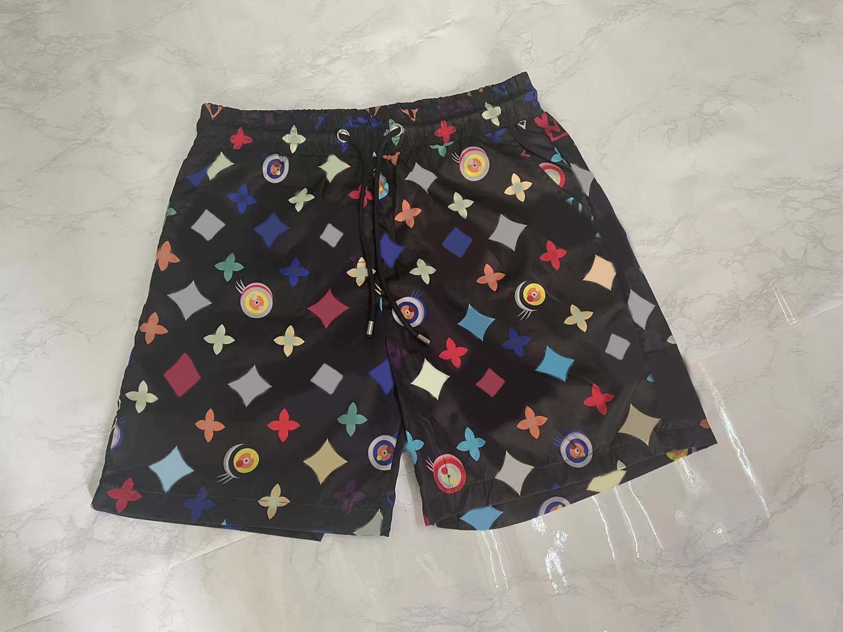 

2022 Mens Shorts Summer Designers Casual Sports 2021 Fashion Quick Drying Men Beach Pants Black and White Asian Size M-XXXL, 10