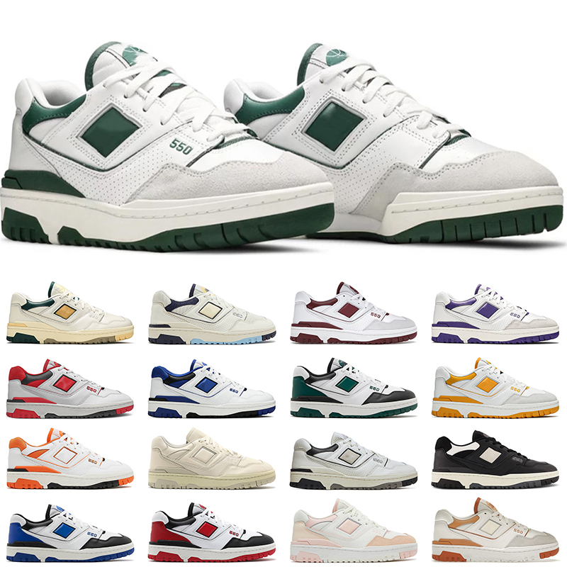 Fashion Femmes hommes b550 chaussures décontractées ciel vert bleu 550 bb550 aime leon dore vert jaune riche paul gris gris mer sel saline noire