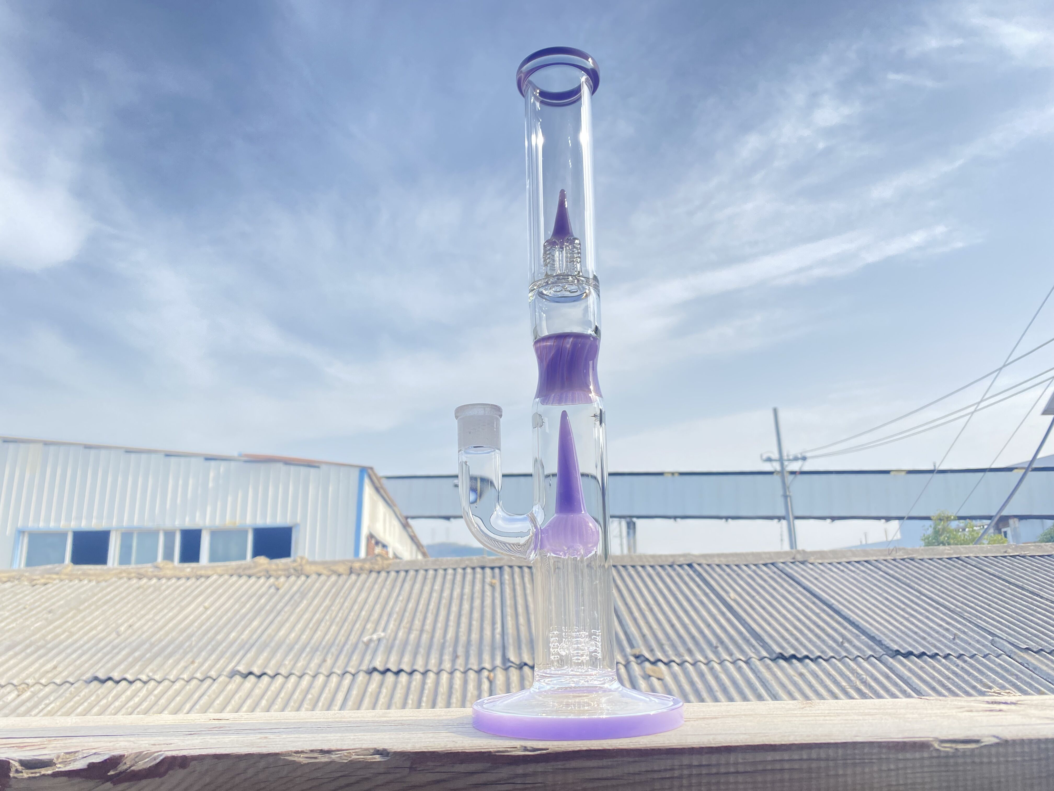 

Smoking Accessories,bong,16inch,18mm joint,american purple