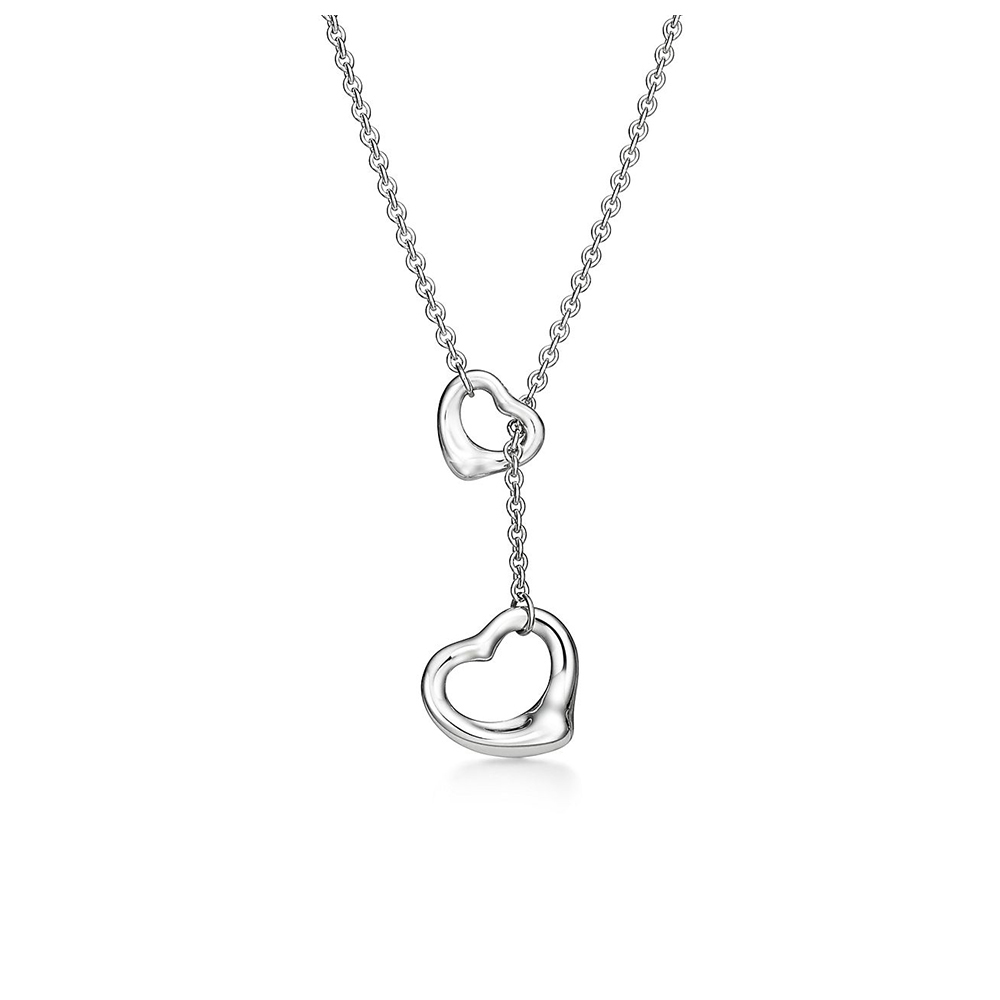 

2022 Fashion Luxury Temperament Hollow Love Pendant S925 Sterling Silver Pendant Necklace Simple And Generous