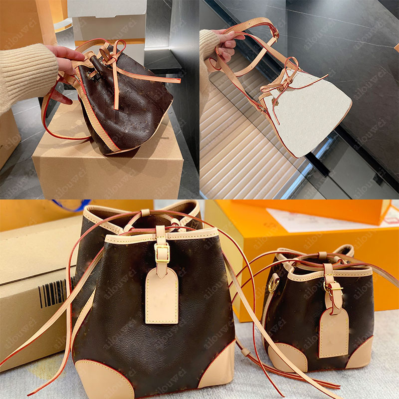 

Designer noe purse draw string handbags bucket bag nano shoulder bags small mini totes crossbody designer women fashion, Customize