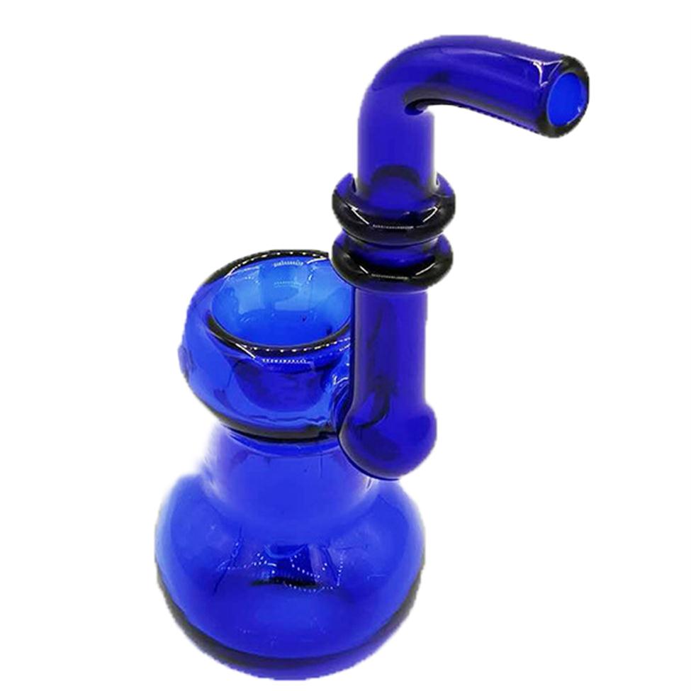 

Colorful hand water pipe with carb for smoking glass bongs smoking pipe for herb dab rig2351