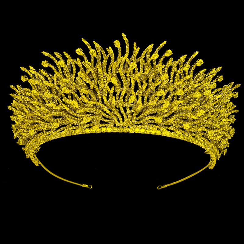 

Hair Clips & Barrettes Headwear And Crown HADIYANA Fashion Shiny Bridal Wedding Party Accessories Zircon BC6173 Haarschmuck HochzeitHair