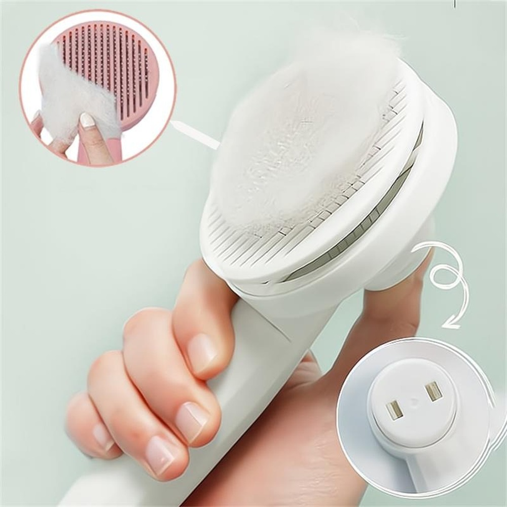 

Cat Brush Pet Comb Hair Removes Dog Hair Comb For Cat Dog Grooming Hair Cleaner Cleaning Beauty Slicker Brush Pet