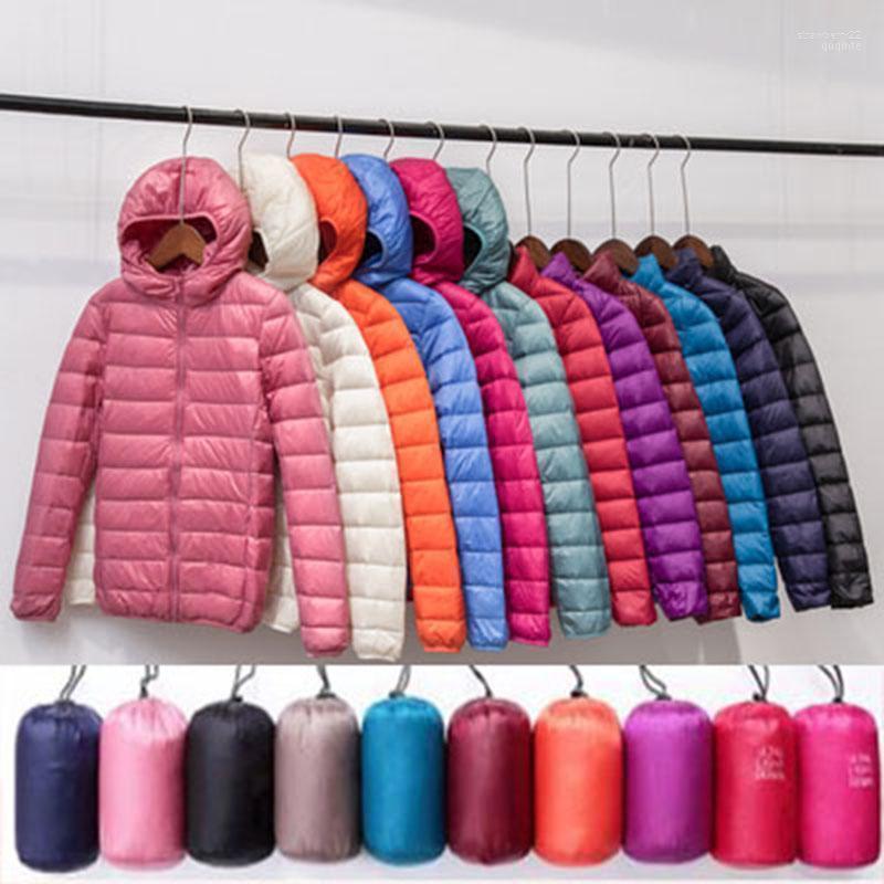 

Women's Down & Parkas 10 Colors Packable Ultra Light Weight Short Jacket 2022 Winter Women Slim Fit Portable Windproof Puffer Stra22, Red