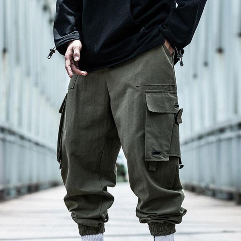

Men's Pants Men Casual Cargo Spring Trousers Great FashionMen's, Army green