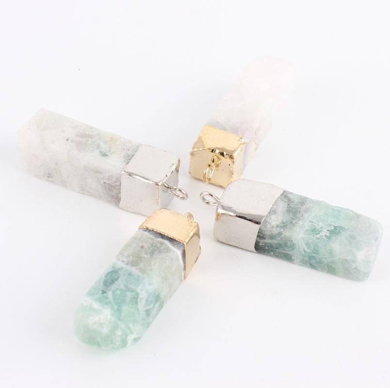 

Pendant Necklaces Beadsland Podetium Nature Stone DIY Necklace Bracelet Girl Gift