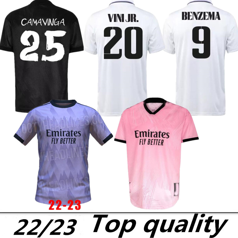 

21/22/23 BENZEMA Soccer Jerseys Mbappe Y-3 ALABA HAZARD CAMAVINGA MADRIDS 2022 2023 fourth jersey ASENSIO MODRIC MARCELO VALVERDE REAL Men K