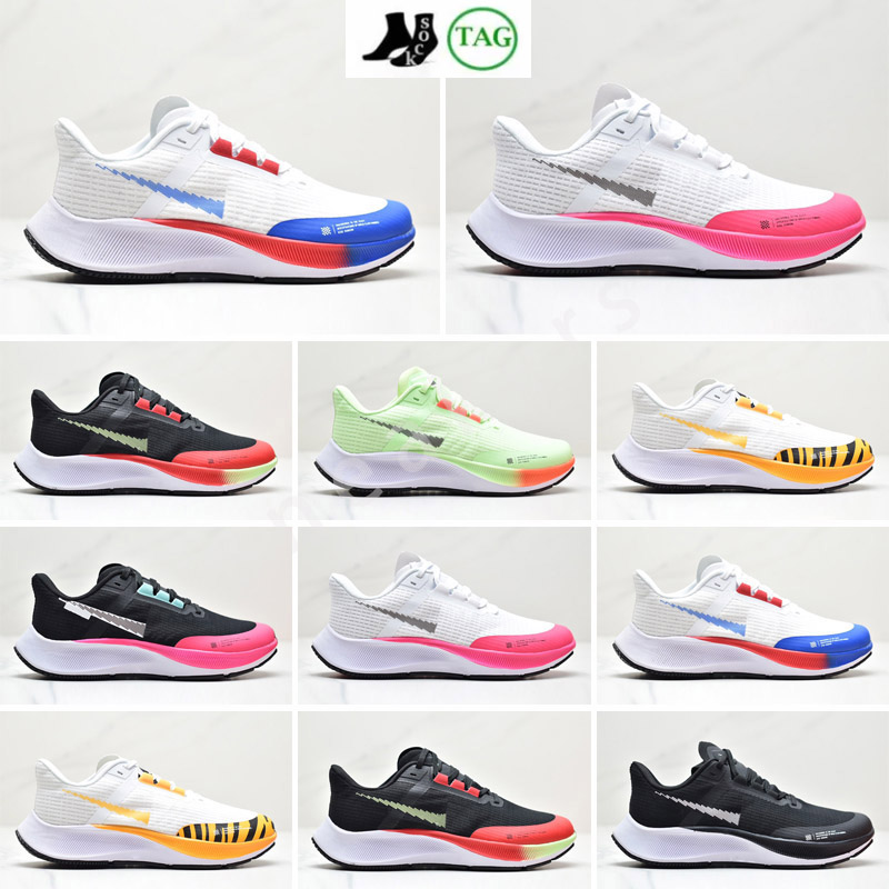 

TOP Quality Zoom Pegasus 37 Be True Running Shoes Mens Women ZM Flyease 38 Triple White Midnight Black Navy Chlorine Blue Ribbon Green Wolf Grey air trainers Sneakers, Sock+tag