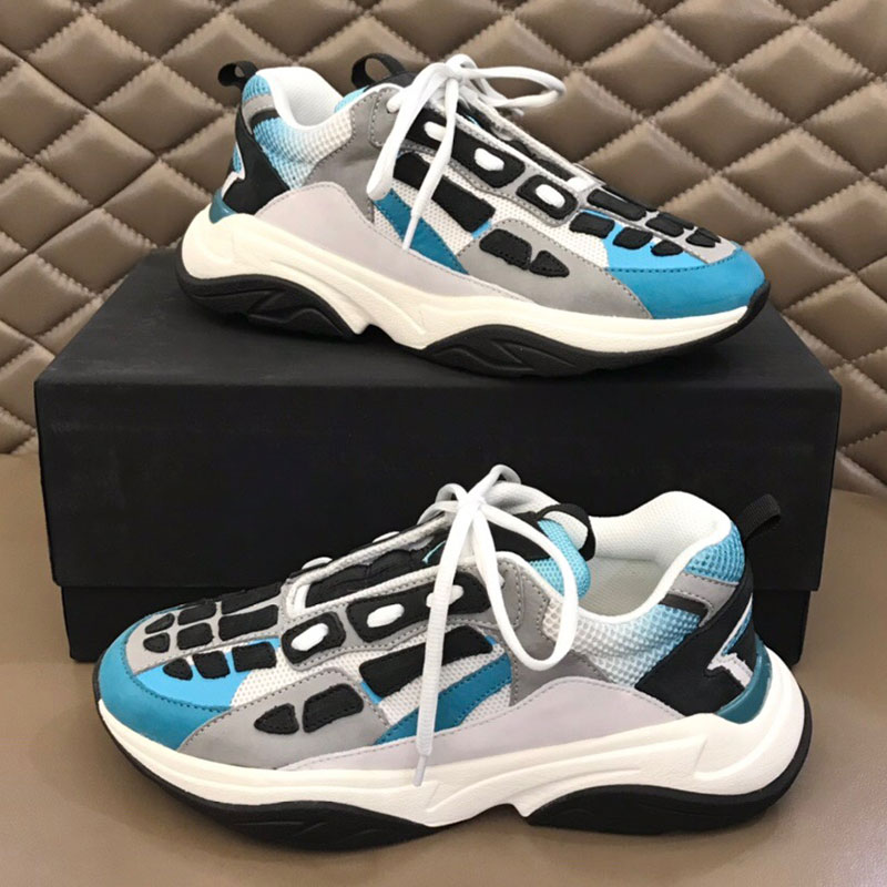 

Navy red blue bone runner SPORTS SHOES INSPIRED BY RETRO SNEAKERS Mens or womens designer party models METALLIC STAMPED LOGO AT FRONT TONGUE