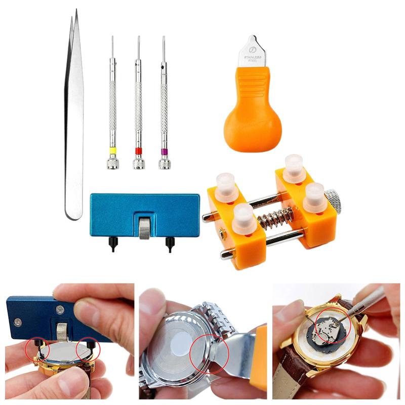 

Repair Tools & Kits 7x Watch Battery Replacement Kit Removal Tool For Watchmaker Watches MaintenanceRepair