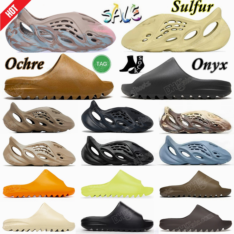

Designer Slippers men woman Sandal Ochre Soot Onyx Sulfur Black White Mist Resin Pure Bone Ararat sandals RNNR mens slide slipper Tcwm, 27# red