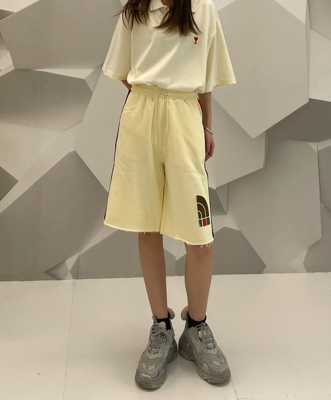 

2022 designer Shorts Loose Short Pants Men Women Fashion Summer Sports Sweatpants Hip Hop Streetwear womens clothings, Beige