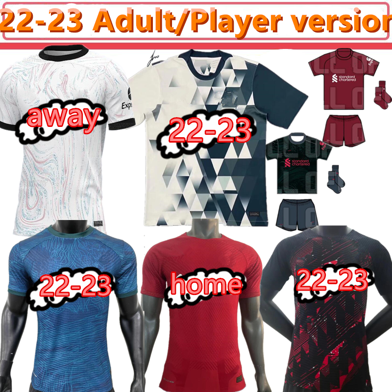 

21 22 23 men kids kit socks soccer jerseys M.SALAH-ALEXANDER-ARNOLD-MANE-FIRMINO-VIRGIL DIOGO-J Thiago-A.BECKER-KEITA-KONATE football shirt uniform 6