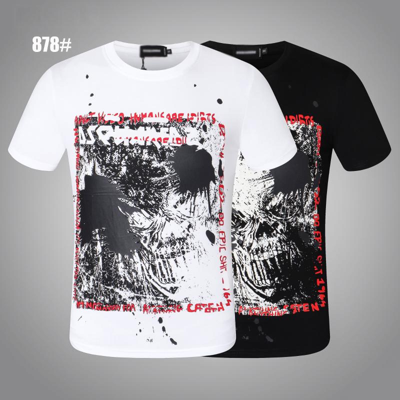 

Men's T-Shirts Summer1964 Men/Women Hip-Hop Round Neck Short-Sleeved T-shirt Cotton Locomotive Letter Printing Casual Tee Uared2 878#Men's T, Black