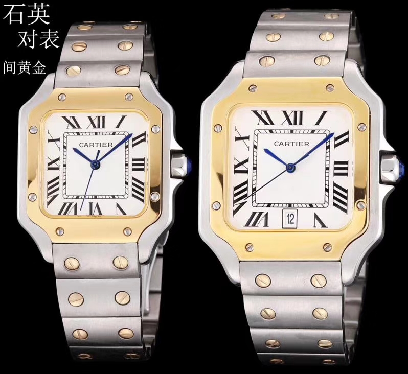 

Luxury Watch Quartz Battery Square Watch Ladies fashion, Gold