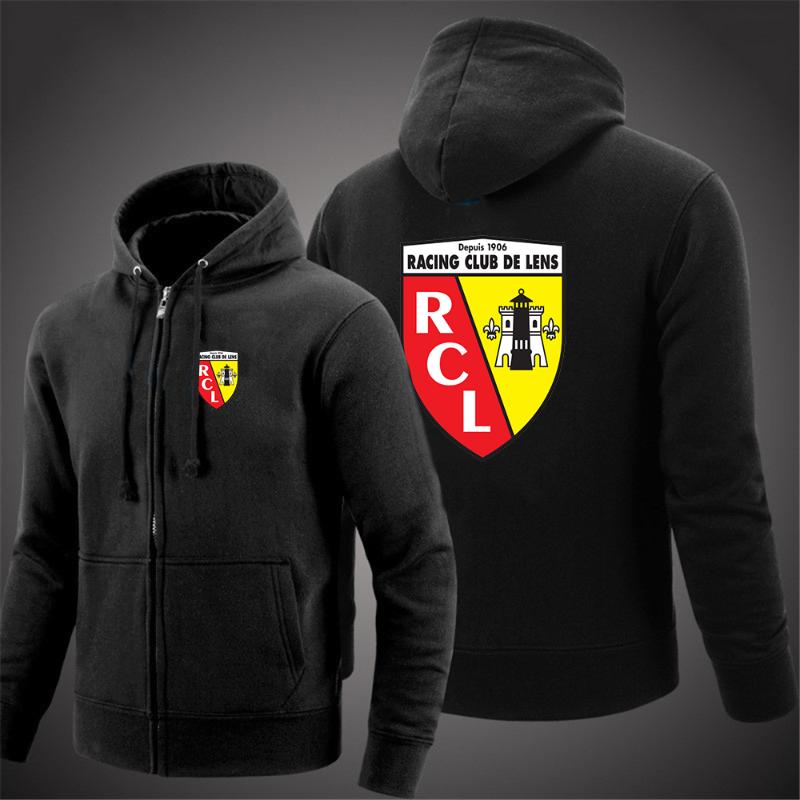 

Men' Hoodies & Sweatshirts 2022 Mens Euro Club Rc Lens Print Spring Autumn Cardigan Tops Zipper Jacket Clothing Fashion Casual Sweatshirt C