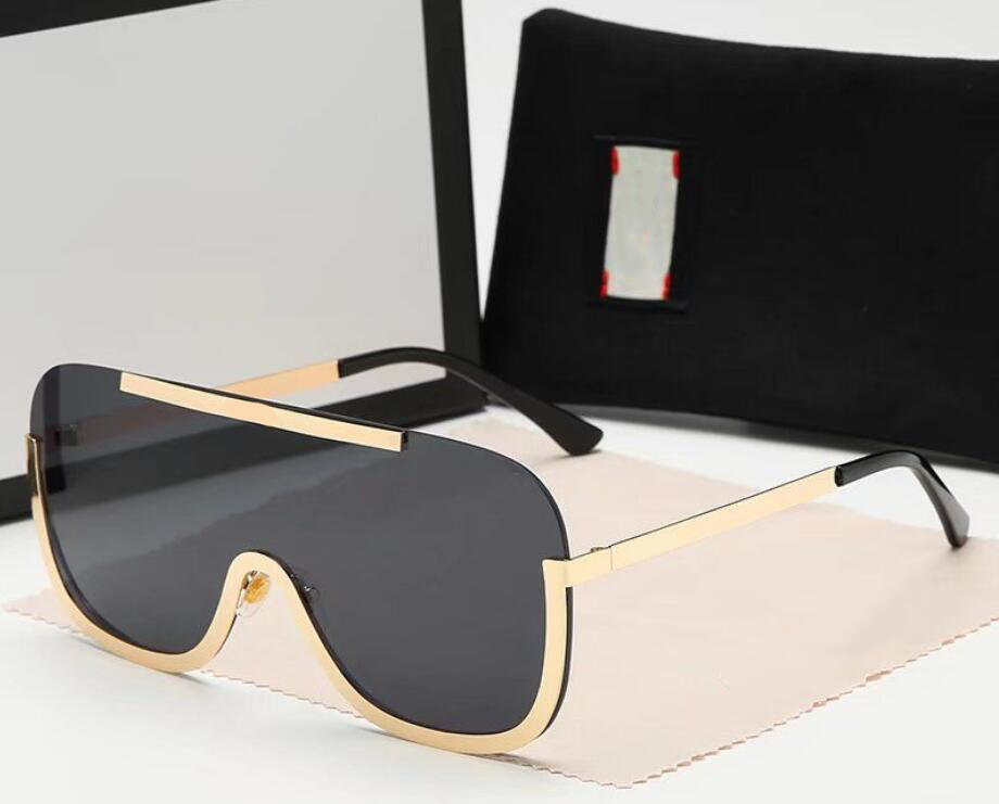 

G fashion Sunglasses Round frames are retro cci Protection from UV high quality designer Conjoined goggles luxury for women and men original packaging