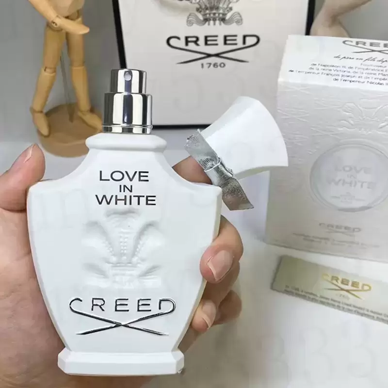 

Luxuries designer woman perfume Creed love in white 75 ml miss Cologne perfumes High Version Lady Perfume Fragrance Spray EDP EDT Long Pleasant Gift Wh 36398-PARIS