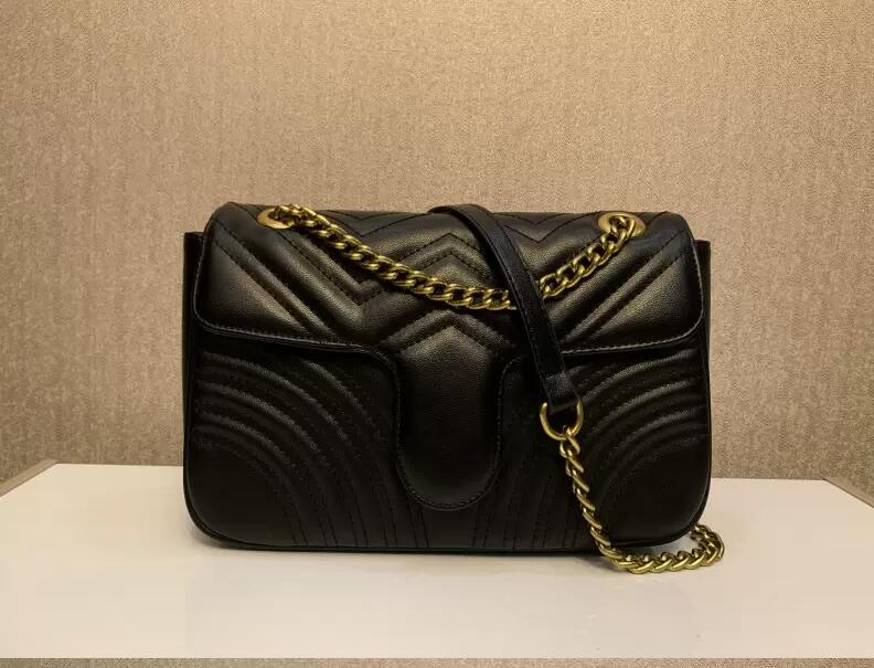 

Customers Often Bought With Similar Items Classic Luxurys Designers Handbag bag Real Genuine leather Bags Serial Number Women Fashion Marmont Cross body Totes